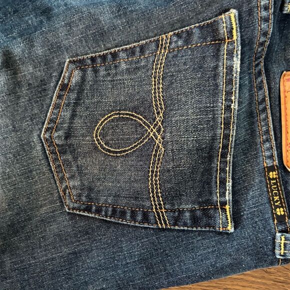 Lucky Brand Women's Lola Straight Jeans Blue Dark Wash Size  6 - Picture 15 of 15